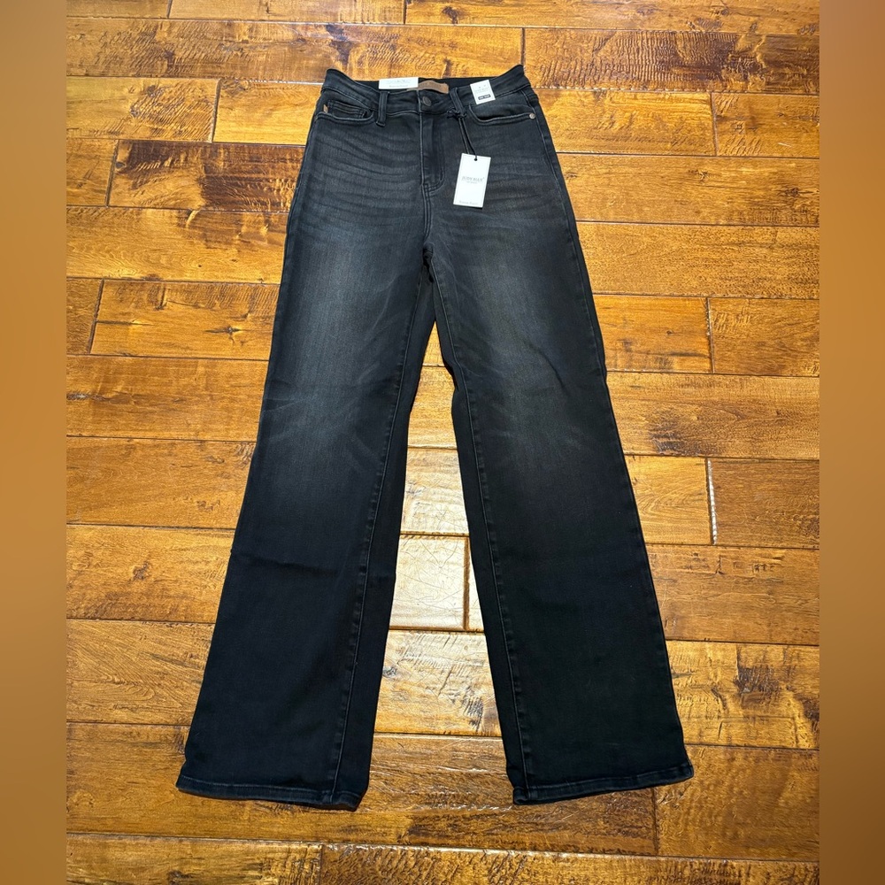 Judy Blue Black High Waist Straight Fit NWT Size 5/27